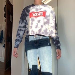 Cropped Vans Sweatshirt